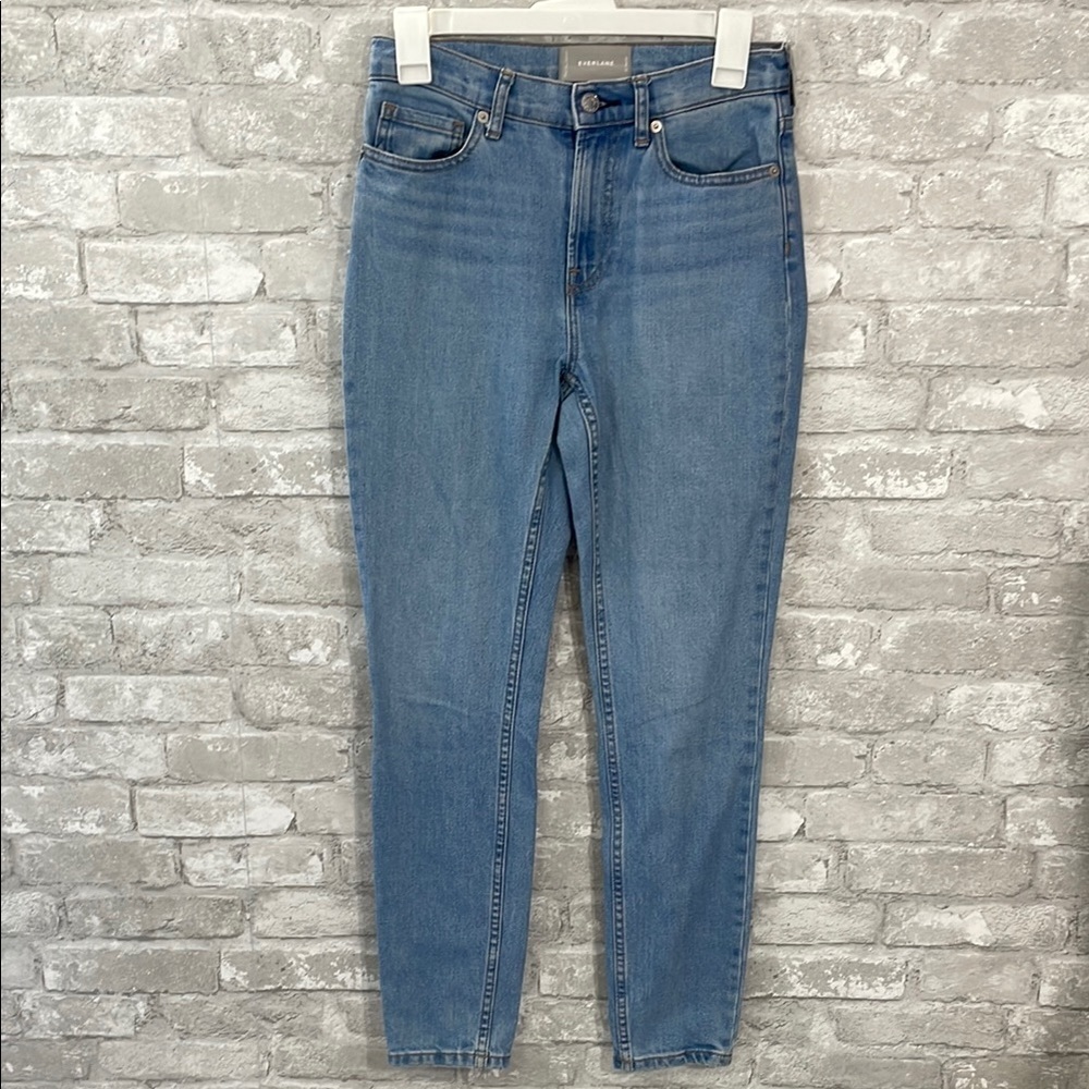 Everlane Blue Skinny Jeans Classic Style